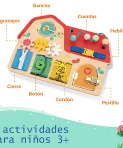 Alternative view of Tablero Sensorial Montessori