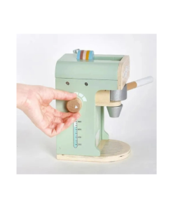 Alternative view of Cafetera En Madera Con Accesorios Color Pastel