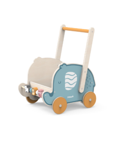 Alternative view of Caminador Madera Carrito Elefante