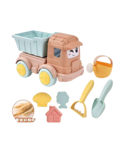 Juego de playa camión con regadera y accesorios