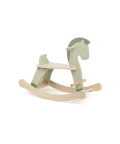 Caballito mecedor de madera