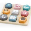 Puzzle bloques con formas - Wild Animals Polarb