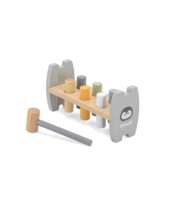 Alternative view of Juego martillo madera Pinguino