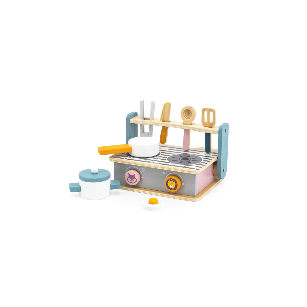 Cocina Anafe Parrillero De Madera Con Accesorios Polar B