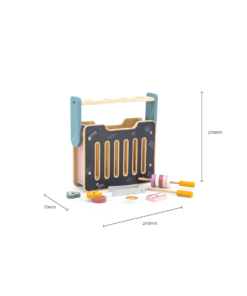 Alternative view of Cocina Anafe Parrillero De Madera Con Accesorios Polar B