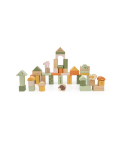 Alternative view of Bloques de Madera - 50 piezas color tierra Polarb