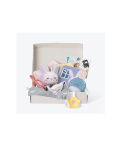 Kit Hora de Dormir para Bebé  Rutina de Sueño + Juguetes Didácticos + Luz y Música