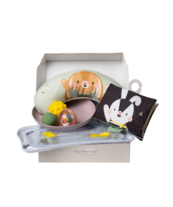Kit "Barriguita" Sensorial para Bebé Taf Toys  Juguetes Didácticos Estimulación Temprana Recién Nacido