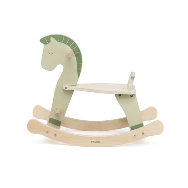 Caballito mecedor de madera