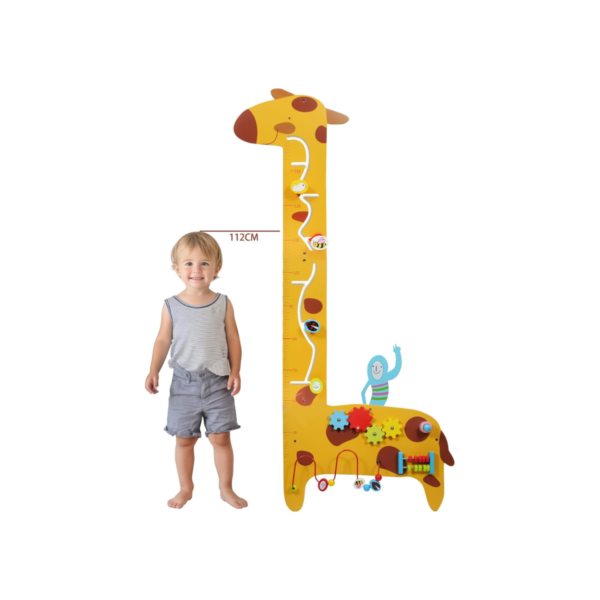 Juego de Actividades Sensoriales de Pared Jirafa