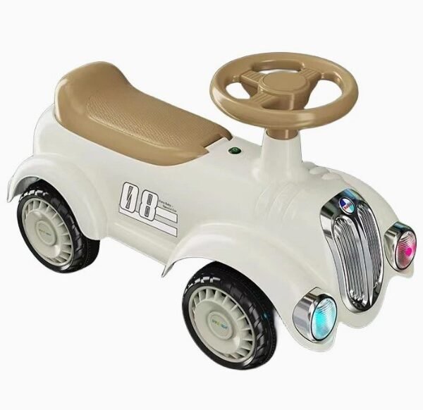 Buggy Auto Infantil Retro Correpasillos con Luces y Música