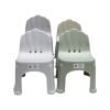 Silla Infantil de Plástico Apilable – 4 Colores